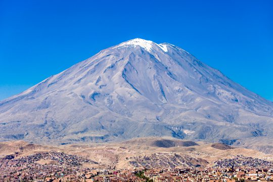 Misti, also known as Putina is a stratovolcano located in Arequipa, Peru